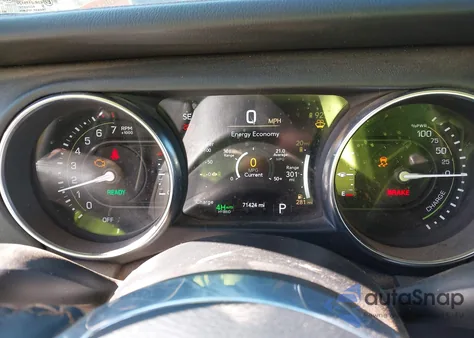 2021 Jeep Wrangler 4Xe Unlimited High Altitude 4X4 из США, поврежденный, VIN 1C4JJXP68MW720251